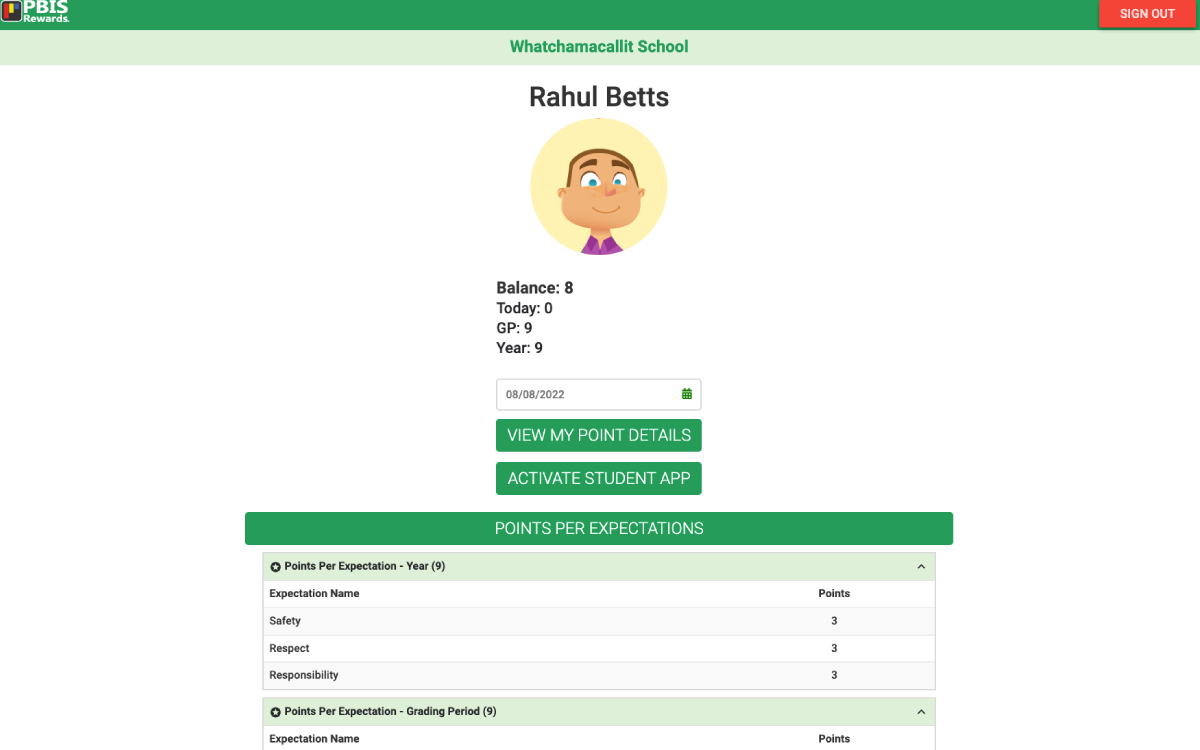 Old Student Application