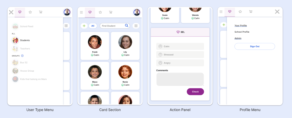 examples of responsive mobile layout